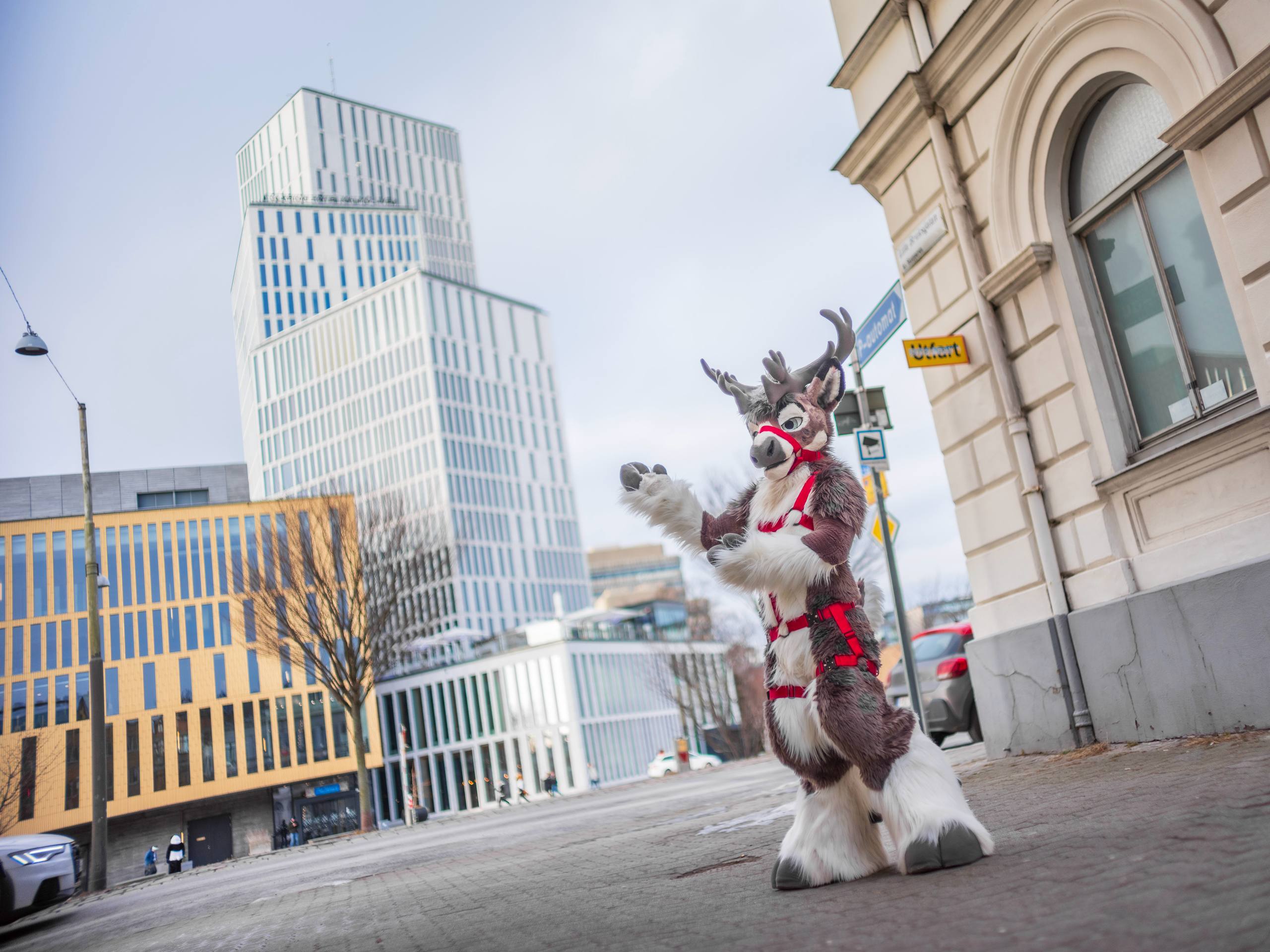 Showing off the main hotel at NFC 2026